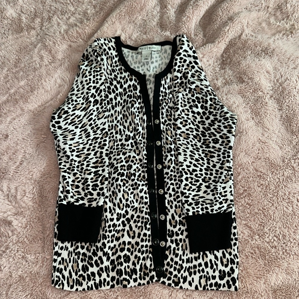 White House Black Market Sweater Cardigan